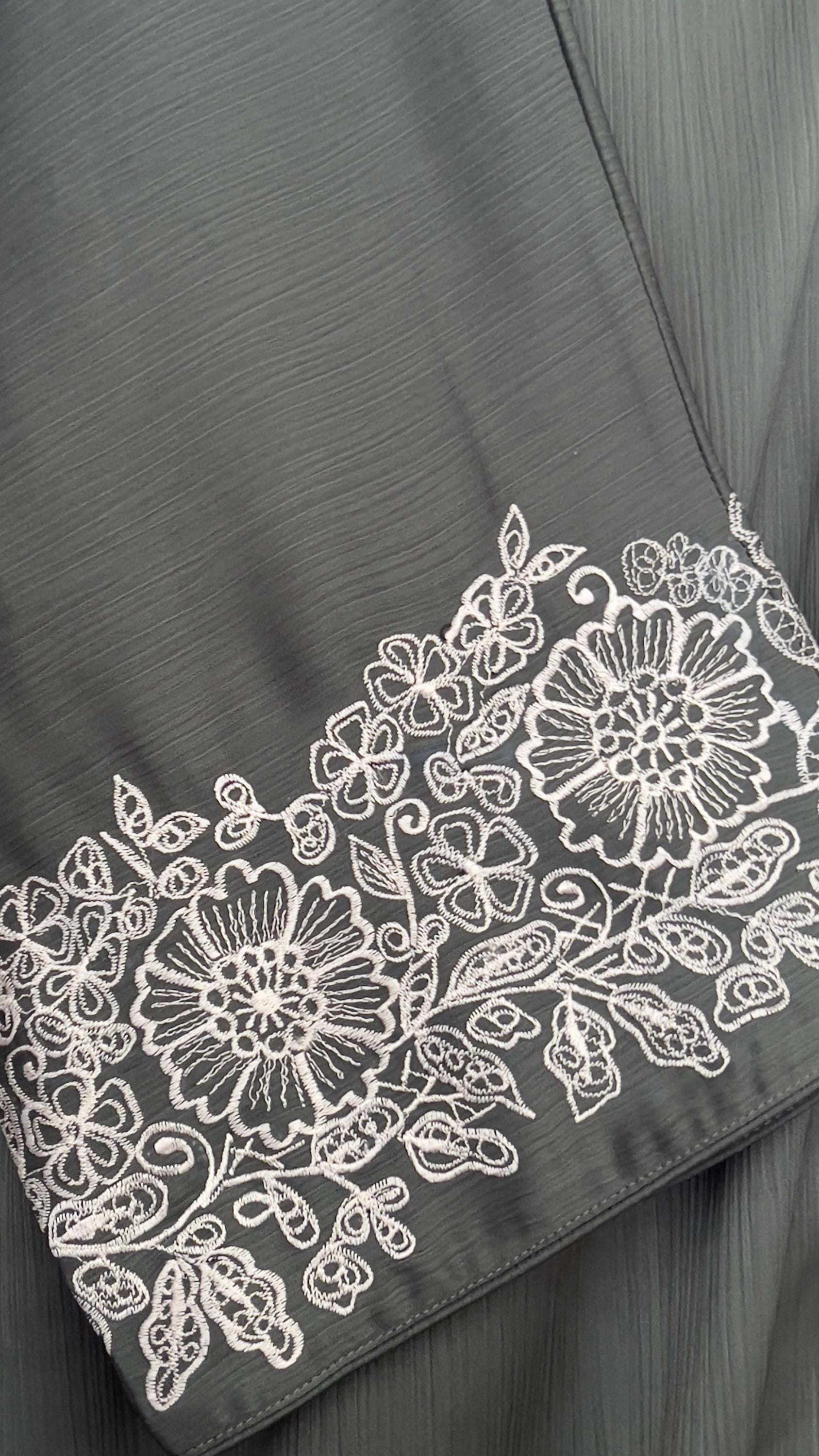 Dubai abaya, Handmade, Eid Express Delivery, High Quality, High Longevity, blue abaya, Embroidery abayaa, open abaya, Jilbab, Burqa